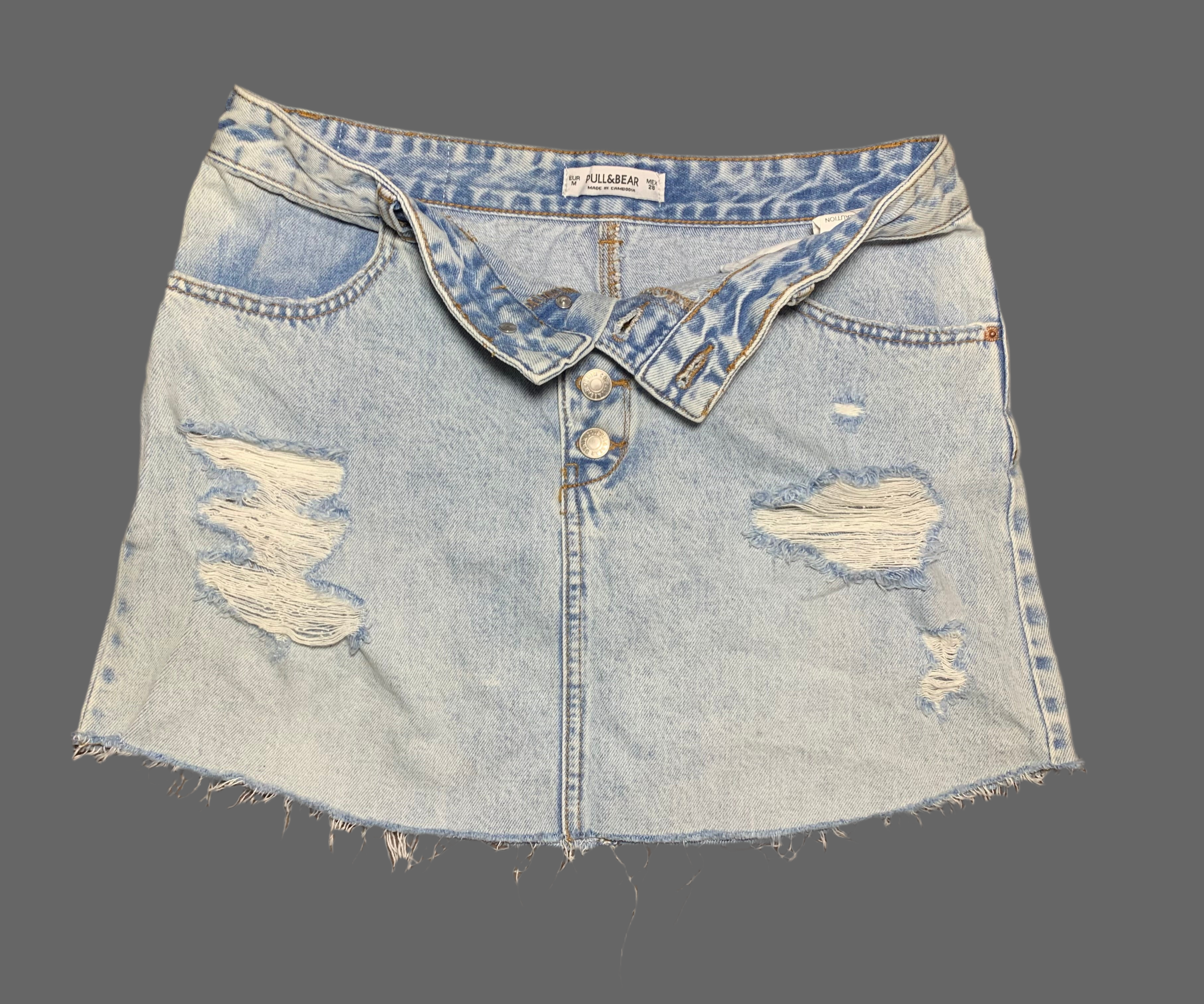 Mini jupe en jean - Pull & Bear