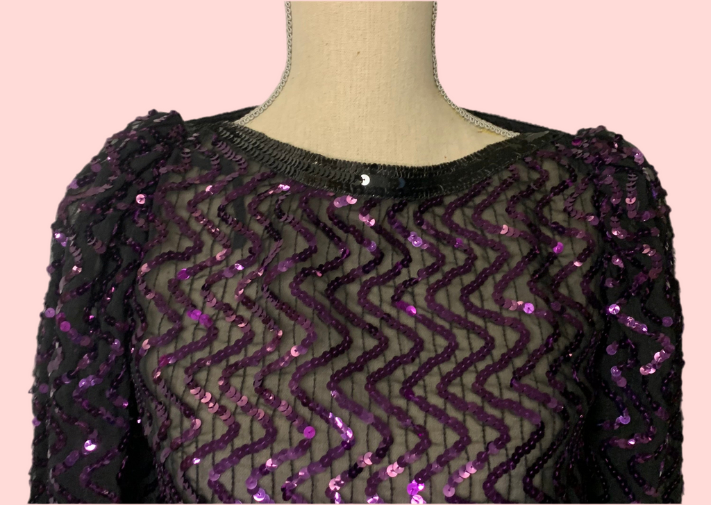 Haut à Sequin - Ann Green