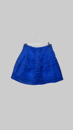 Jupe courte bleue – Alysson Collection