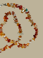 Collier en Cornaline