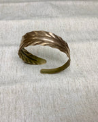 Bracelet manchette  laiton - vintage