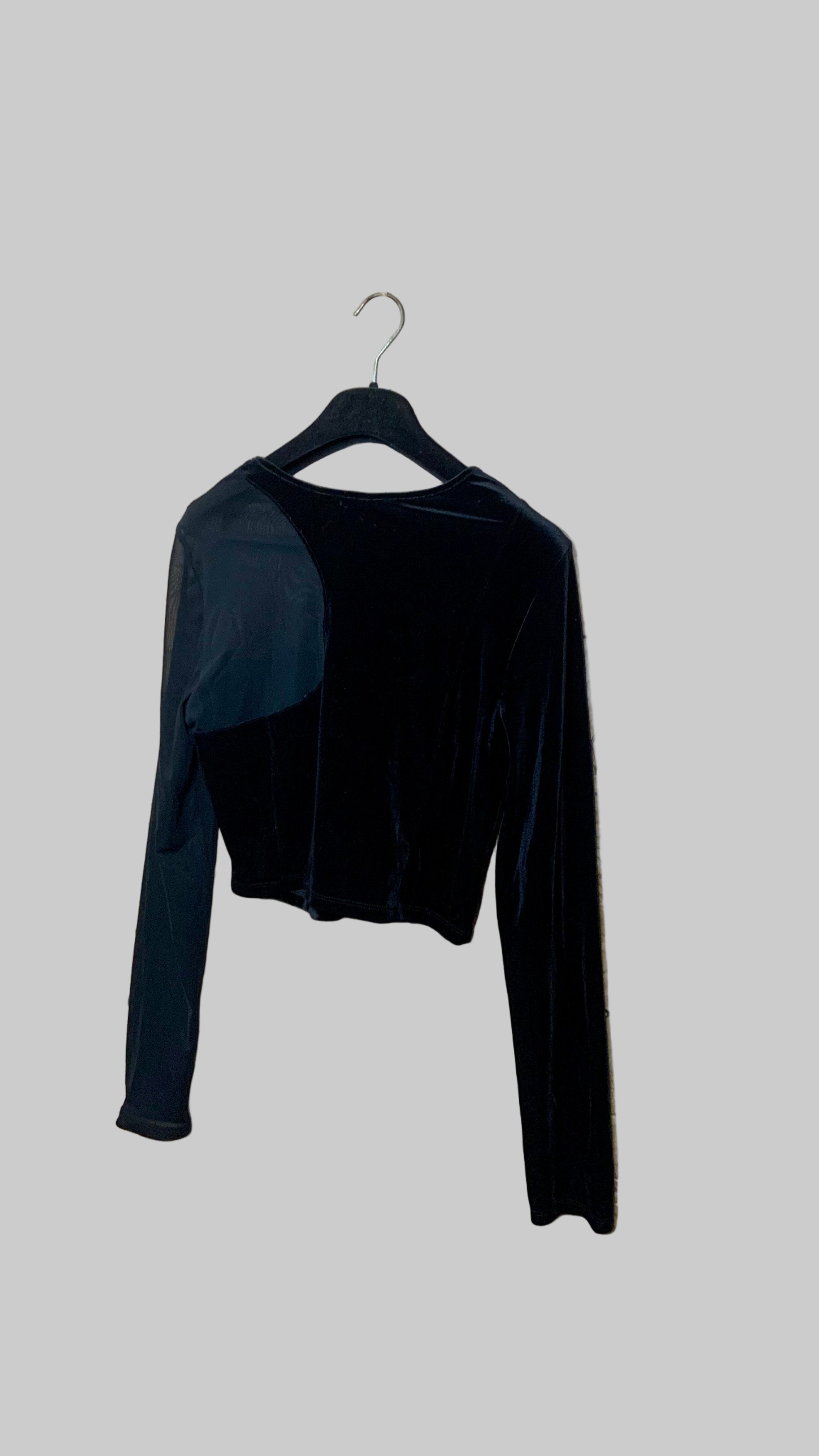 Top Court Bi-matière - Bershka