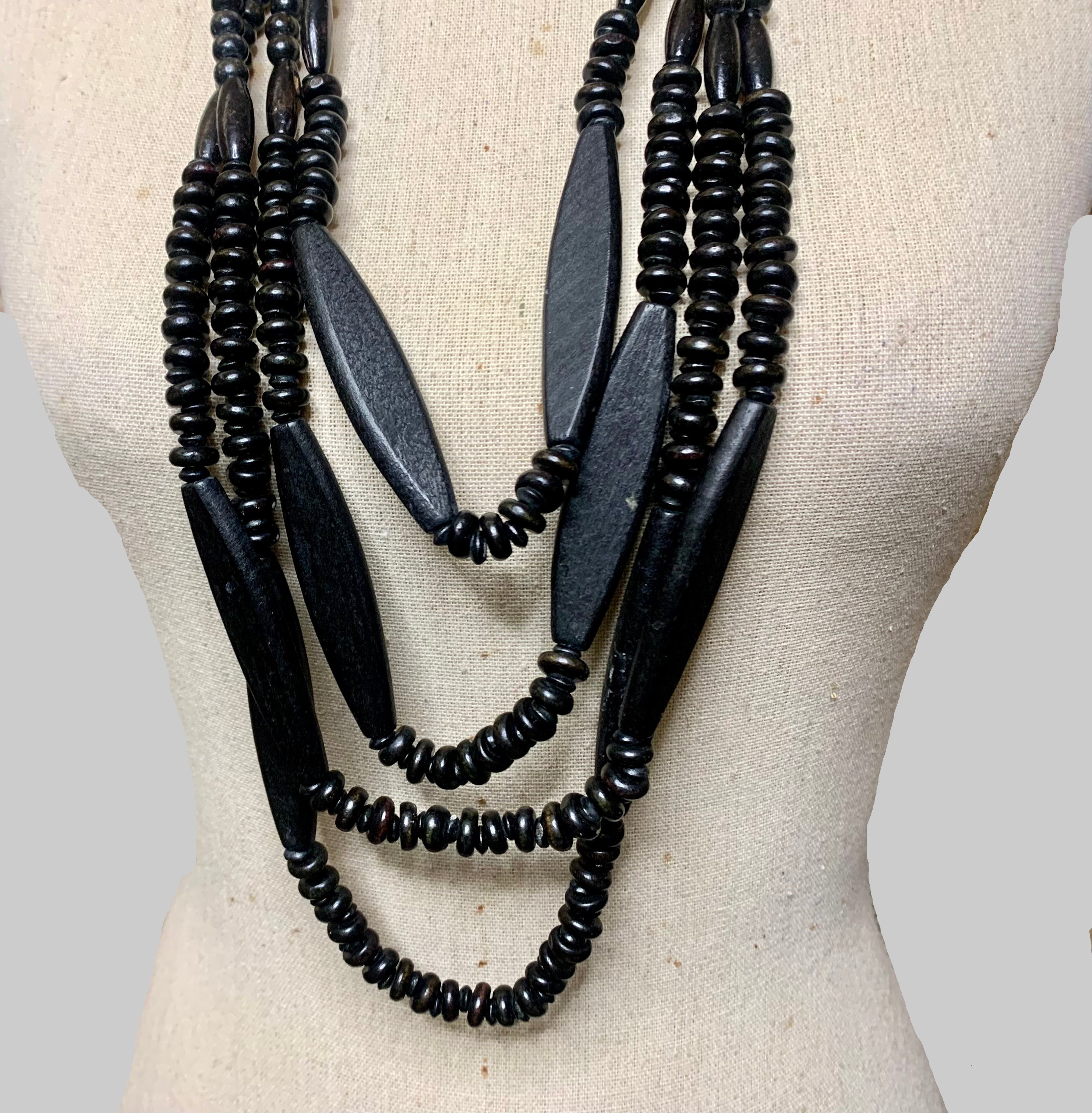Collier ethnique multi-rang