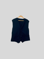 Veston noir sur mesure – Coupe classique XL