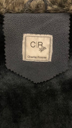 Manteau mi-long similicuir