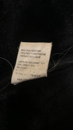 Manteau mi-long similicuir