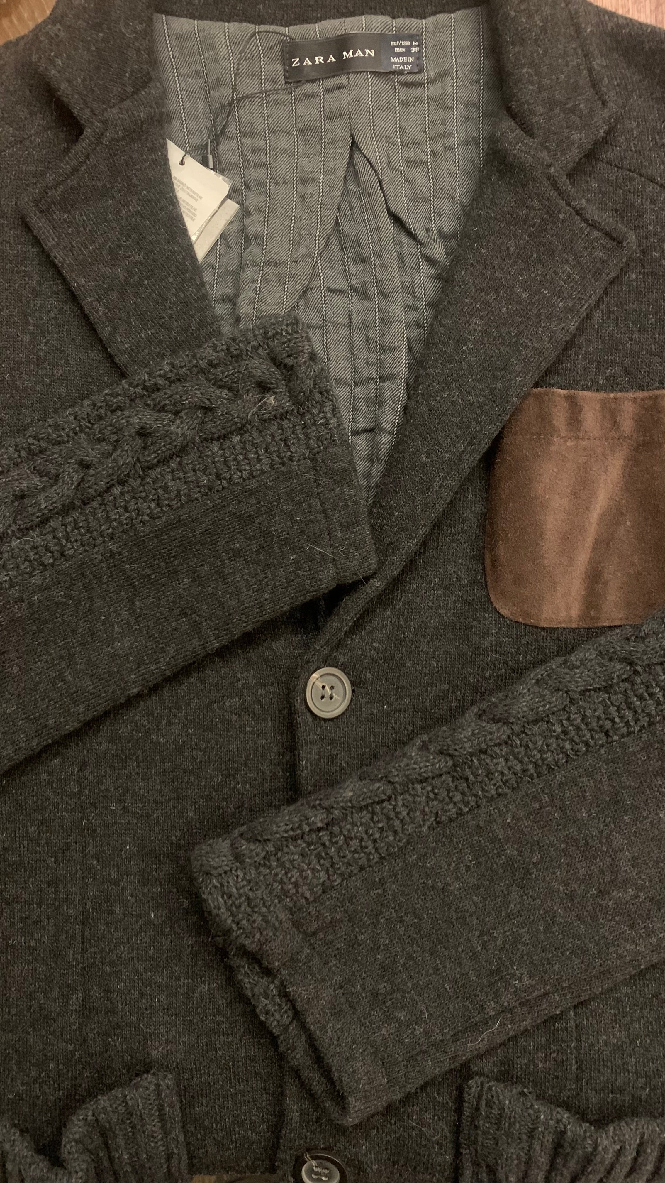 Cardigan-Blazer Zara homme