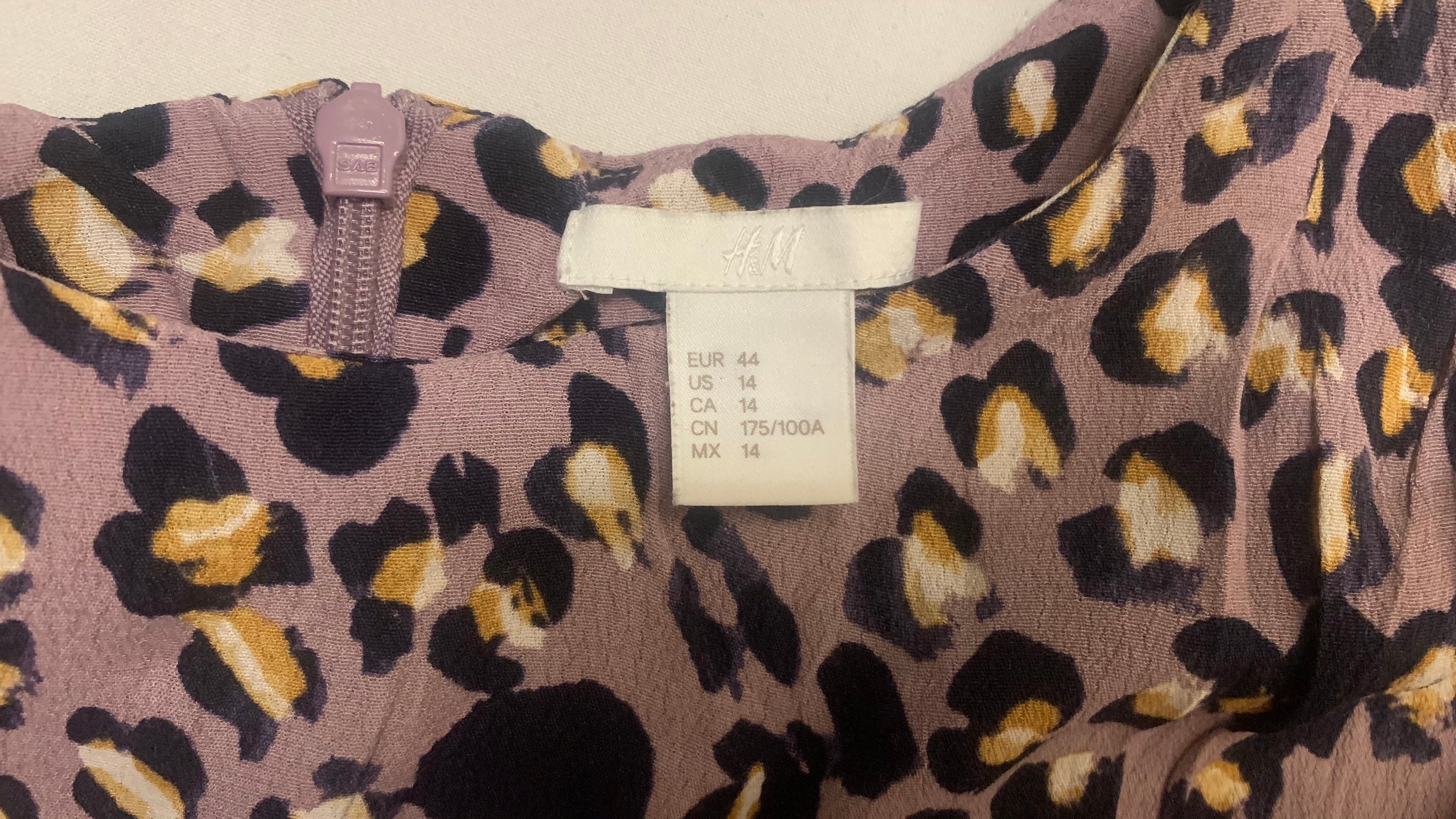 Robe imprimé animal - H&M