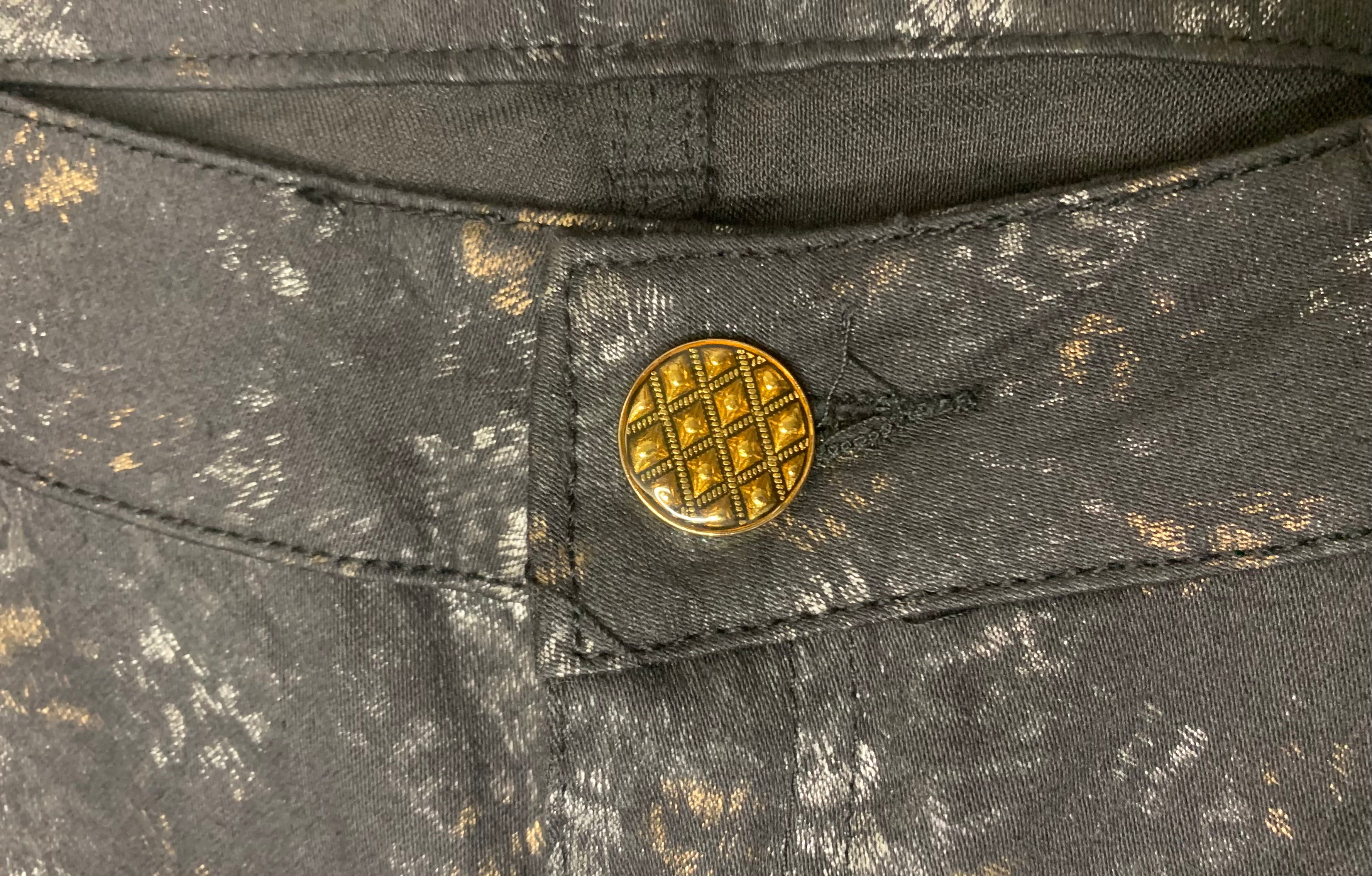 Pantalon Motif Texturé