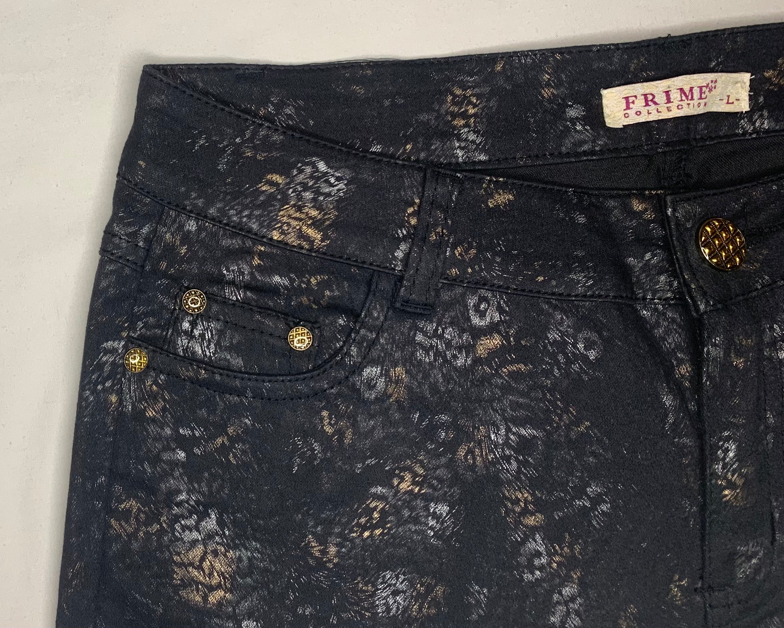 Pantalon Motif Texturé