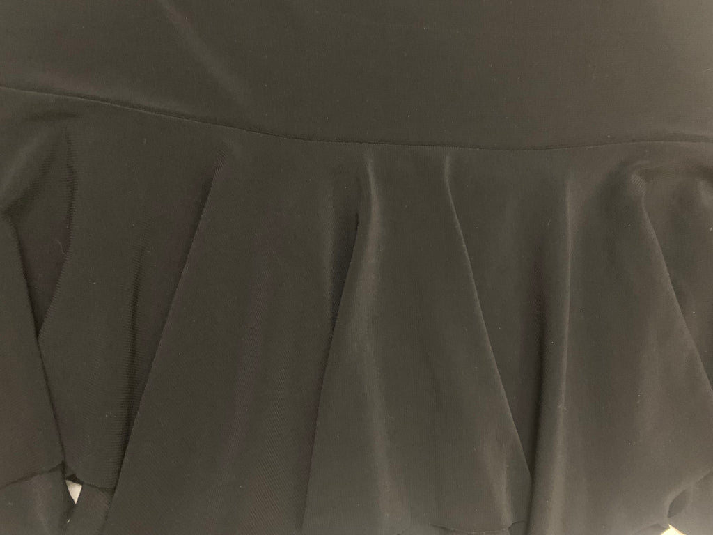 Mini-jupe noire asymétrique