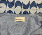 Veste en jean imprimée