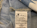 Veste en jean imprimée
