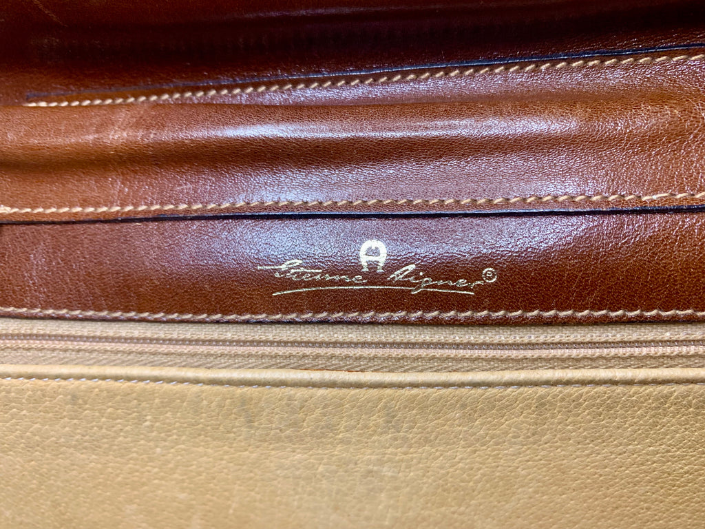 Pochette vintage - cuir