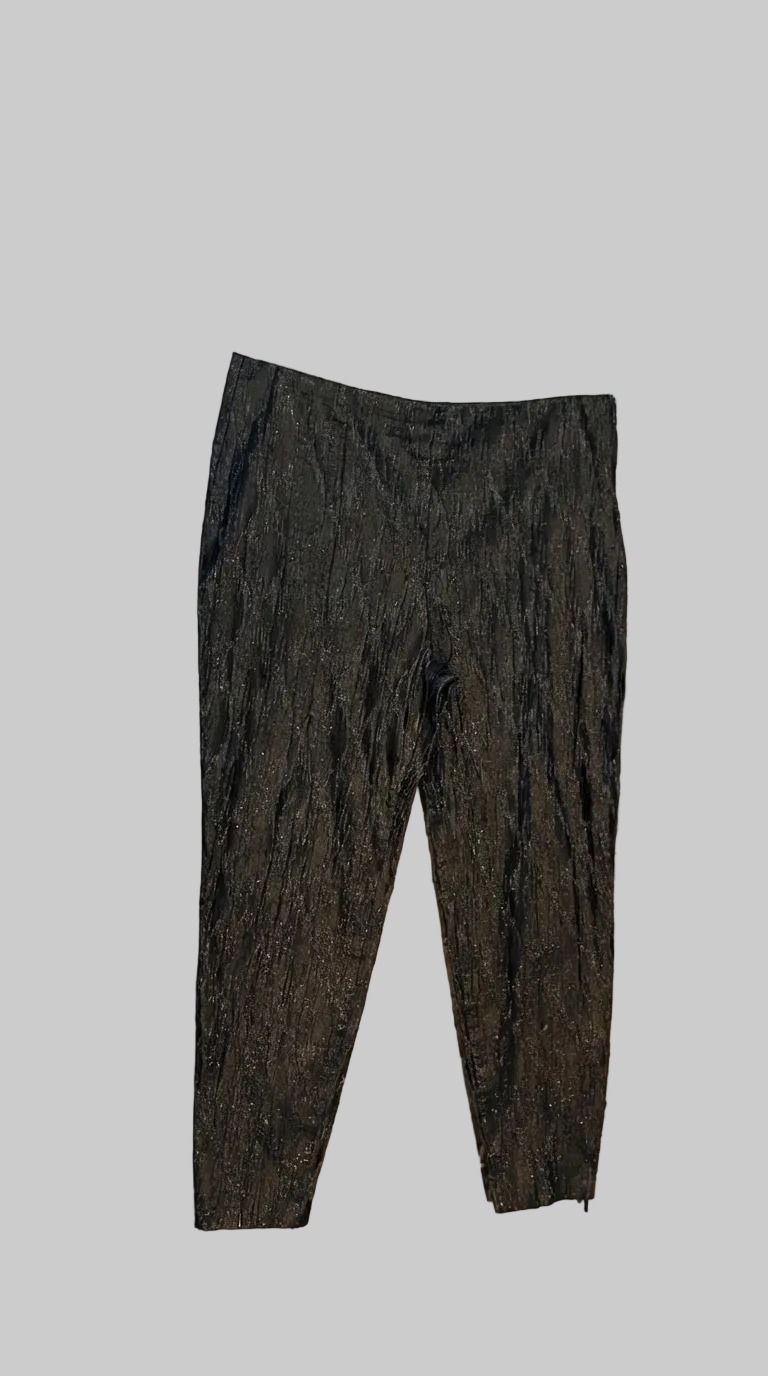 Tregging M&S Collection – Bronze texturé métallisé – Taille 46