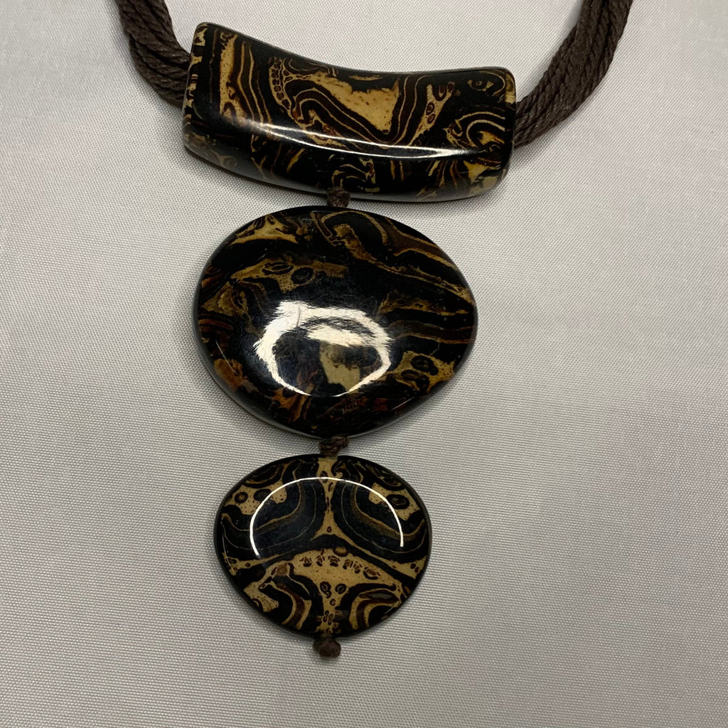 Collier Plastron Ethnique