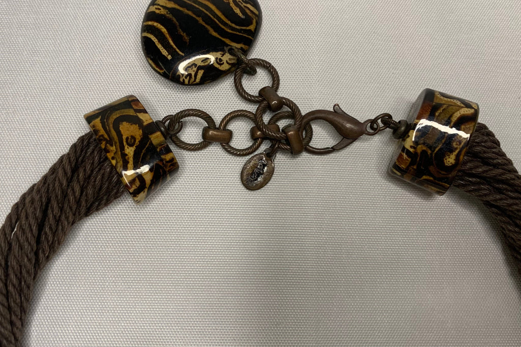 Collier Plastron Ethnique