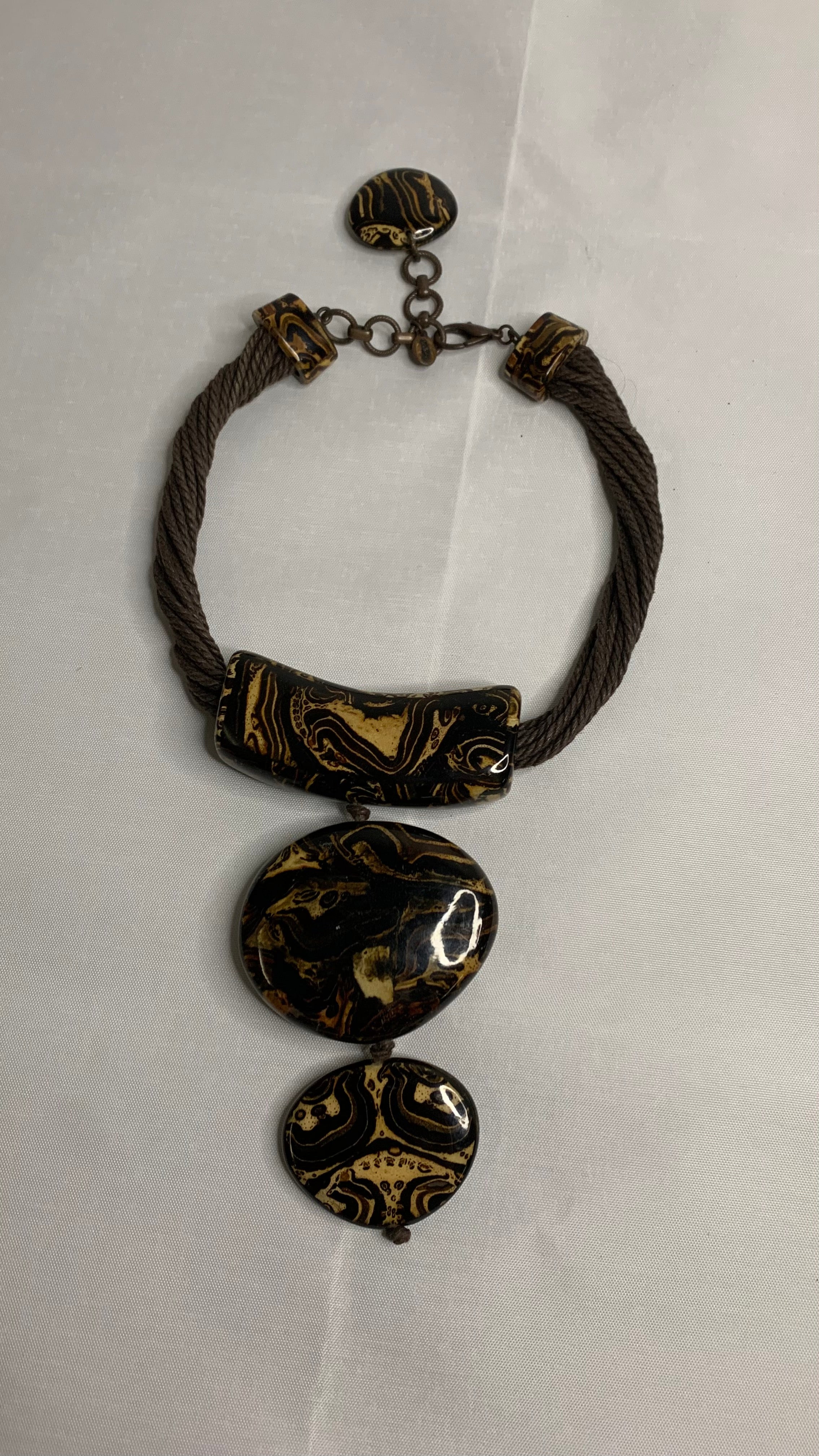 Collier Plastron Ethnique