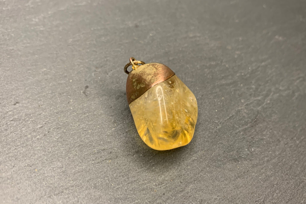 Pendentif Citrine