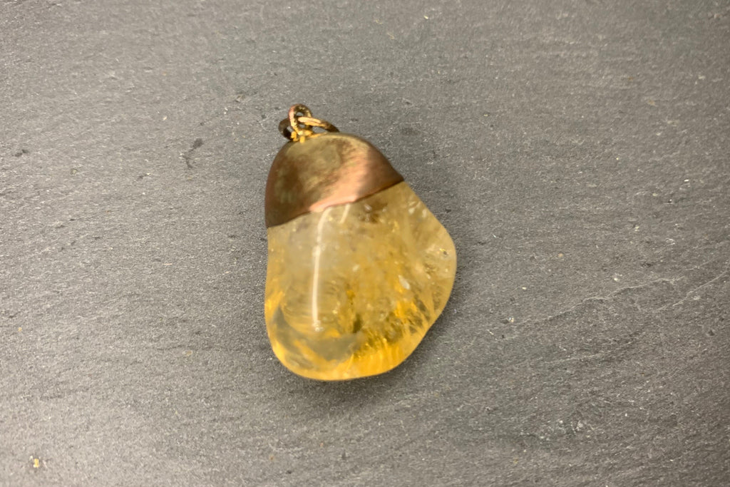 Pendentif Citrine