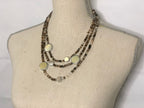Collier Perle de Coquillage - 3 Brins