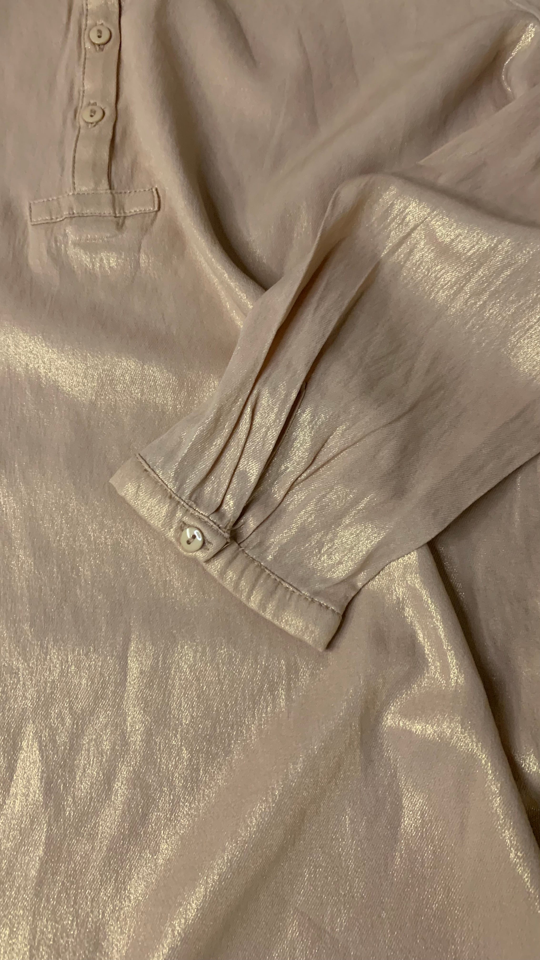 Blouse Rose irisée